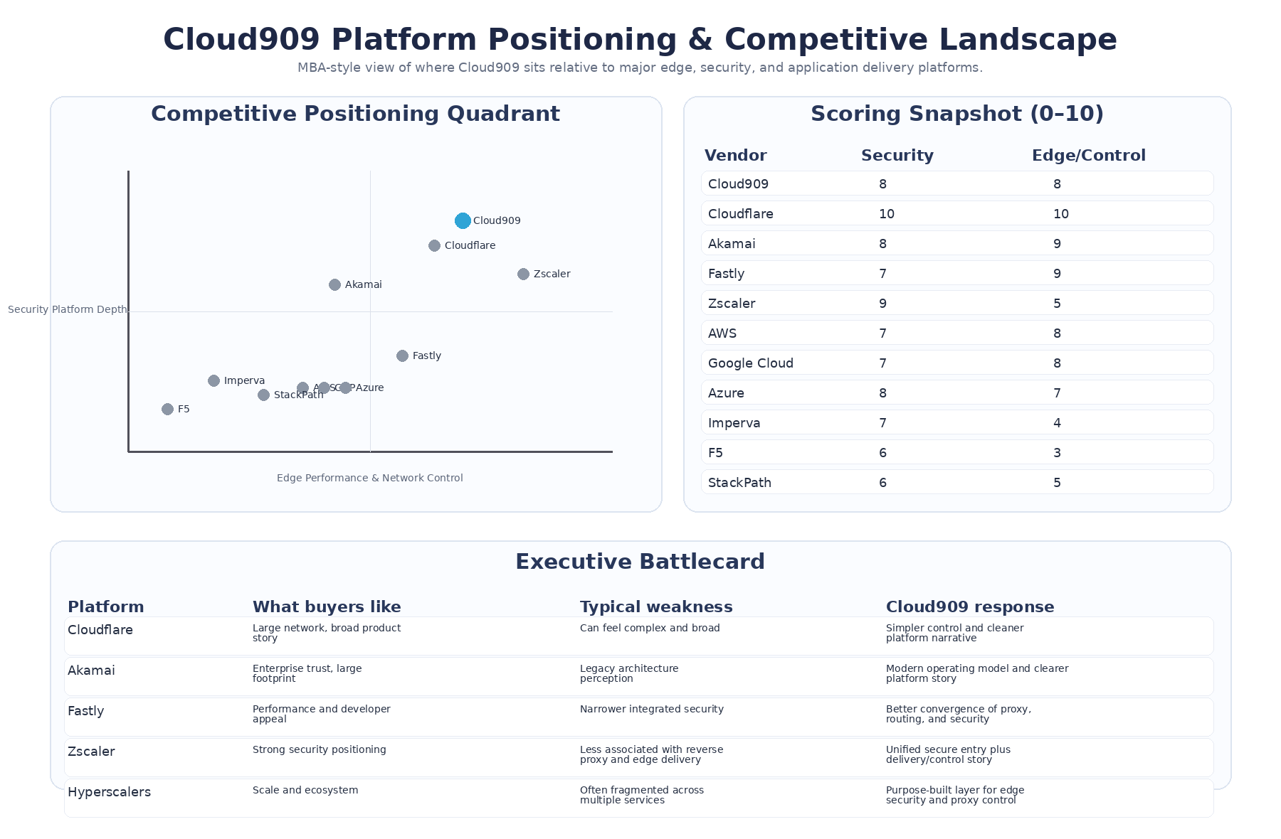Cloud909 full positioning graphic